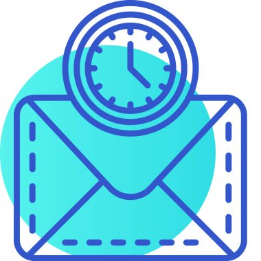 e-posta simgesi doldurulmuş - taslak biçimi