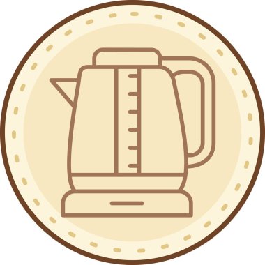 kahve kupası vektör simgesi