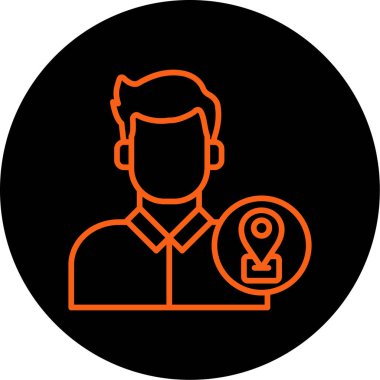 seo modern simgesinin vektör illüstrasyonu