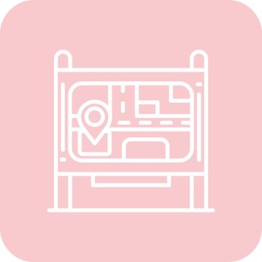 Kanepe. Web simgesi basit tasarım