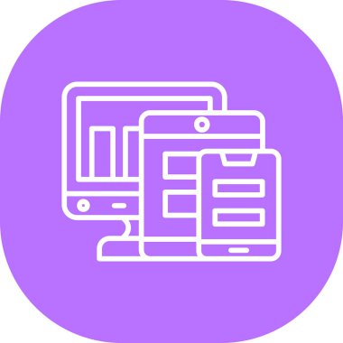 Vektör belgesi Simge illüstrasyonu