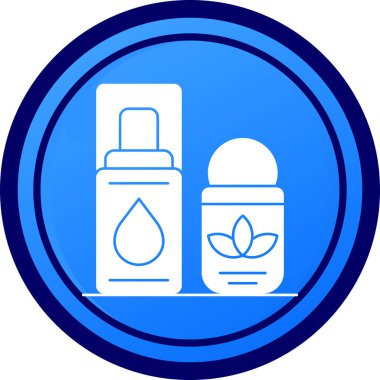 Kozmetik krem ikonu. vektör illüstrasyonu