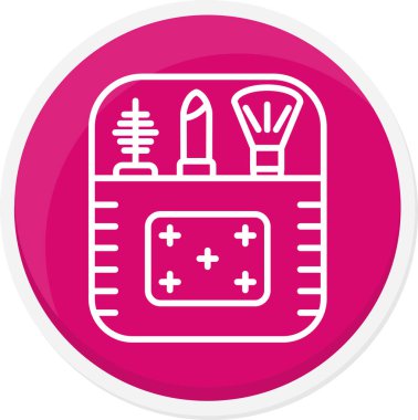 Tıbbi bir simgenin vektör illüstrasyonu