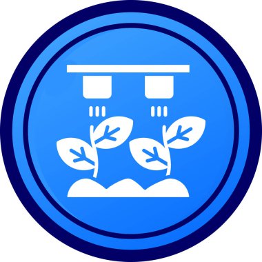 bitki simgesi, vektör illüstrasyonu