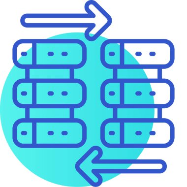 şebeke. Web simgesi basit illüstrasyon