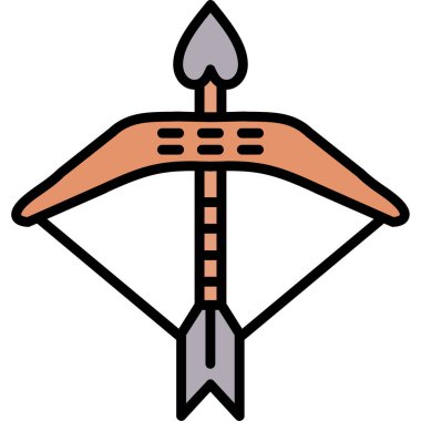 Ok ok yönü simgesi doldurulmuş - taslak biçimi