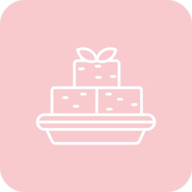 Hediye kutusu simge tasarlamak Dizayn