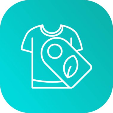 Bir maske simgesinin vektör illüstrasyonu