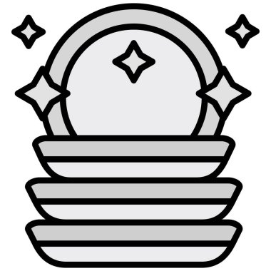 Çizgi film noel balosunun vektör çizimi