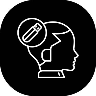 Kişisel ve ticari kullanım için vektör ampul simgesi.