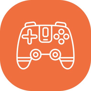 joystick simgesi vektör çizimi tasarımı