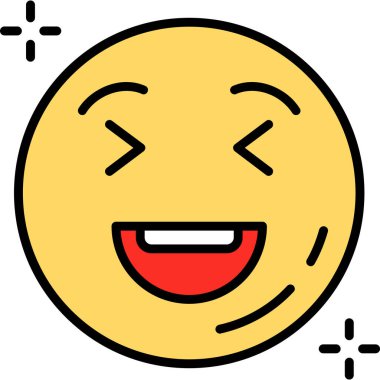 Yüz ifadeleri. vektör illüstrasyonu