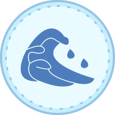 el simgesi vektör illüstrasyonu