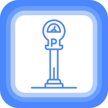 Yol simgesi vektör illüstrasyonu