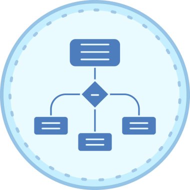 şebeke. Web simgesi basit illüstrasyon