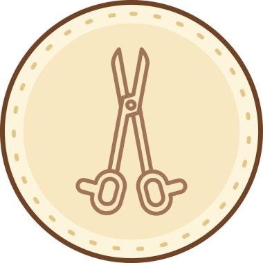 Modern simgenin vektör illüstrasyonu