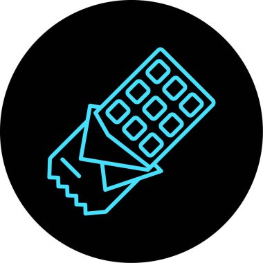 Projeniz için vektör sinema simgesi, kullanım ve web tasarımı