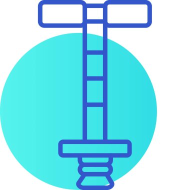 Bir ip simgesinin vektör illüstrasyonu