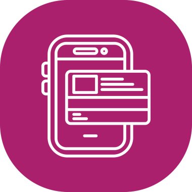 vektör telefon simgesi çizimi