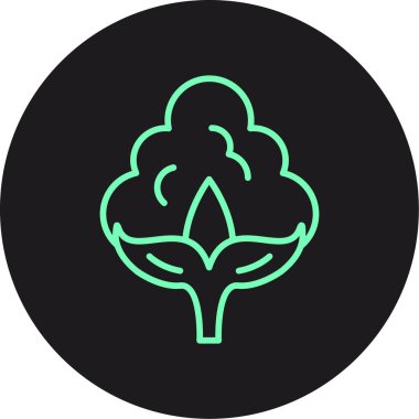 Eşsiz Ağaç Vektör Satırı Simgesi