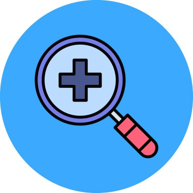 tıbbi simge, vektör illüstrasyonu