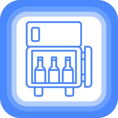 bira ikonu, modern tasarım illüstrasyonu