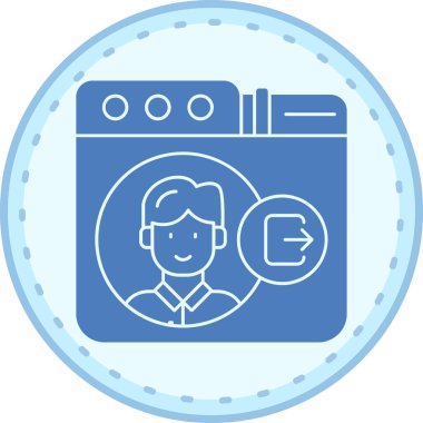 seo modern simgesinin vektör illüstrasyonu