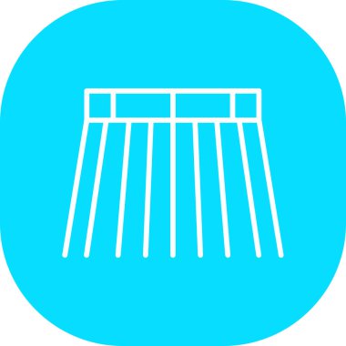 Modern b 'nin vektör illüstrasyonu eksik simgesi