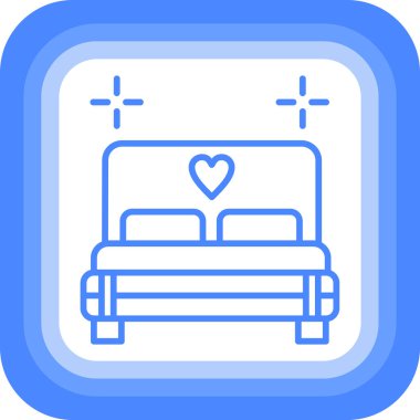 Kanepe. Web simgesi basit illüstrasyon