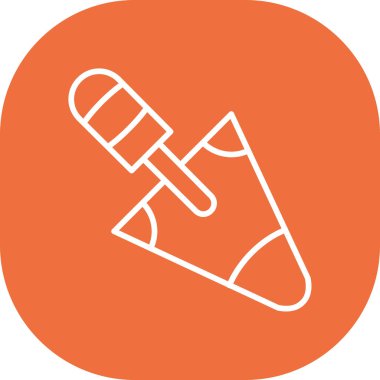 boya silindiri simge vektör çizim