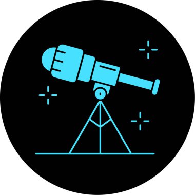 astronomi simge vektör çizim