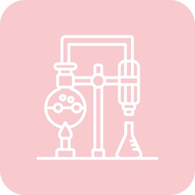 Bir matara simgesinin vektör illüstrasyonu