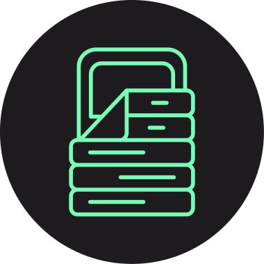 seo modern simgesinin vektör illüstrasyonu