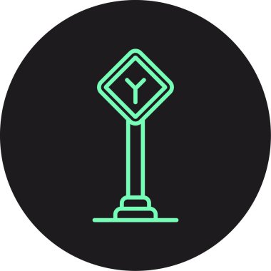 eşsiz bayrak vektör çizgisi simgesi