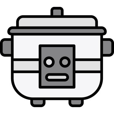 Gaz sobası simgesi, taslak biçimi