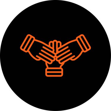 Modern oto tamir simgesinin vektör illüstrasyonu