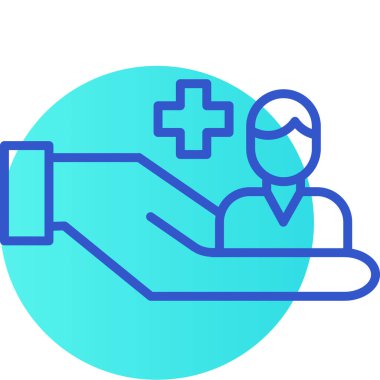 tıbbi simge vektör illüstrasyonu