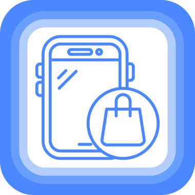 Çanta. Web simgesi basit tasarım