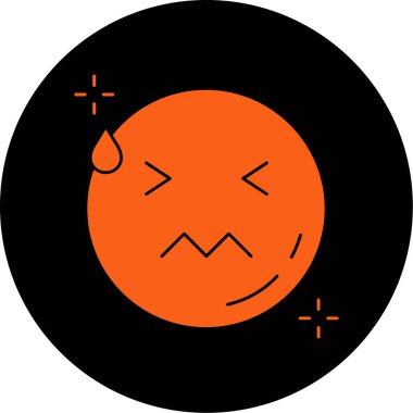 Cadılar Bayramı simgesi için vektör illüstrasyonu