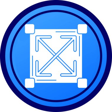 Modern simgenin vektör illüstrasyonu