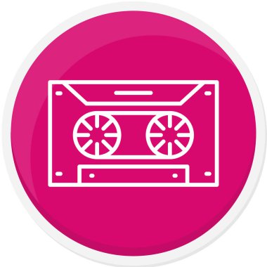 Modern b 'nin vektör illüstrasyonu simge müzik oynatıcıdan yoksun