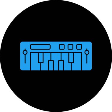 Müzik simgesinin vektör illüstrasyonu