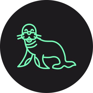 vektör köpek simgesi çizimi