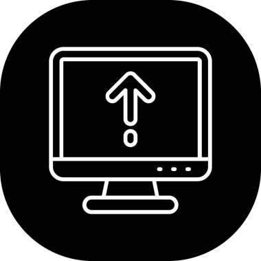 Arrow vektör simgesi illüstrasyonu