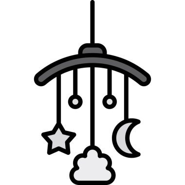 gece ay simgesi, özet biçimi