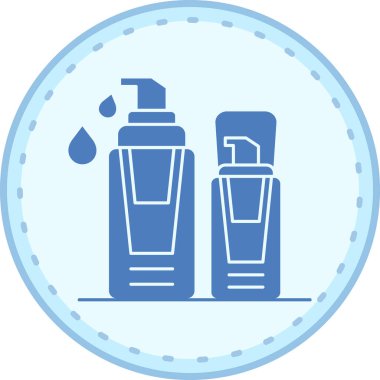 güzellik ve kozmetik simgesi, vektör illüstrasyon tasarımı