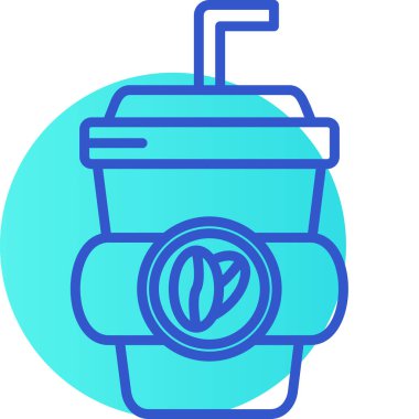 İç bakalım. Web simgesi basit illüstrasyon