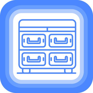 Modern b 'nin vektör çizimi ikon eksikliği hastanesi