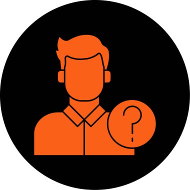 Soru işaretli erkek kullanıcı profili