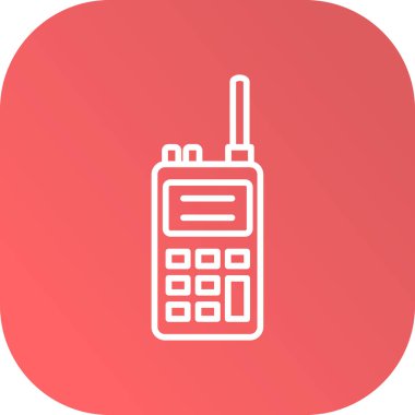 Cep telefonu. Basit resimleme